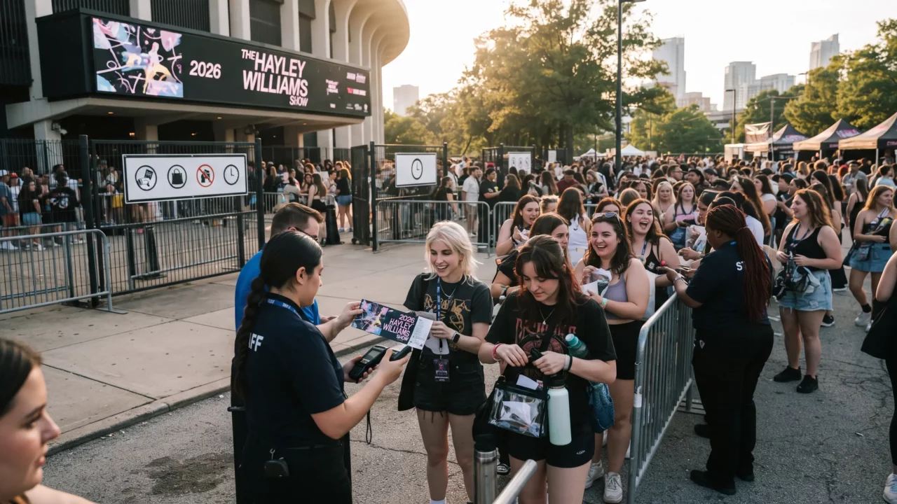 Ingressos, entrada e cuidados antes do The Hayley Williams Show 2026