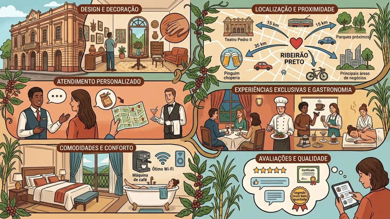 O que quem busca hotel boutique em Ribeirão Preto mais quer entender antes de reservar