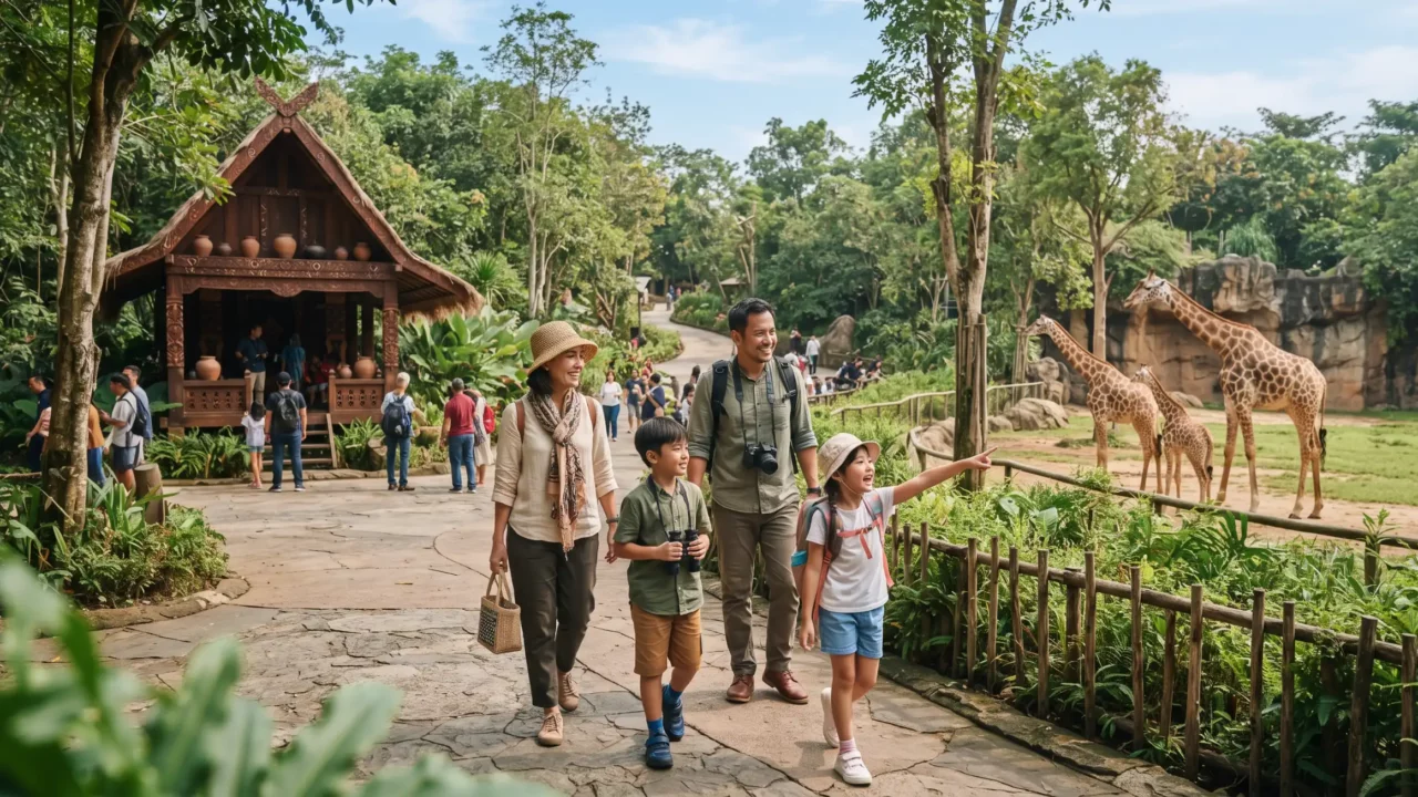 Natureza, zoológico e cultura no mesmo passeio