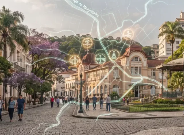 Poços de Caldas foi desenhada pela água: aprenda a enxergar a história escondida no centro da cidade