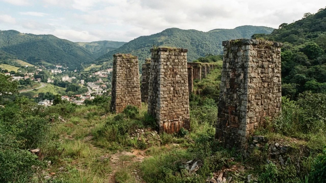 O que essas pedras sustentavam? Os Pilares da Mogiana e a história de Poços de Caldas