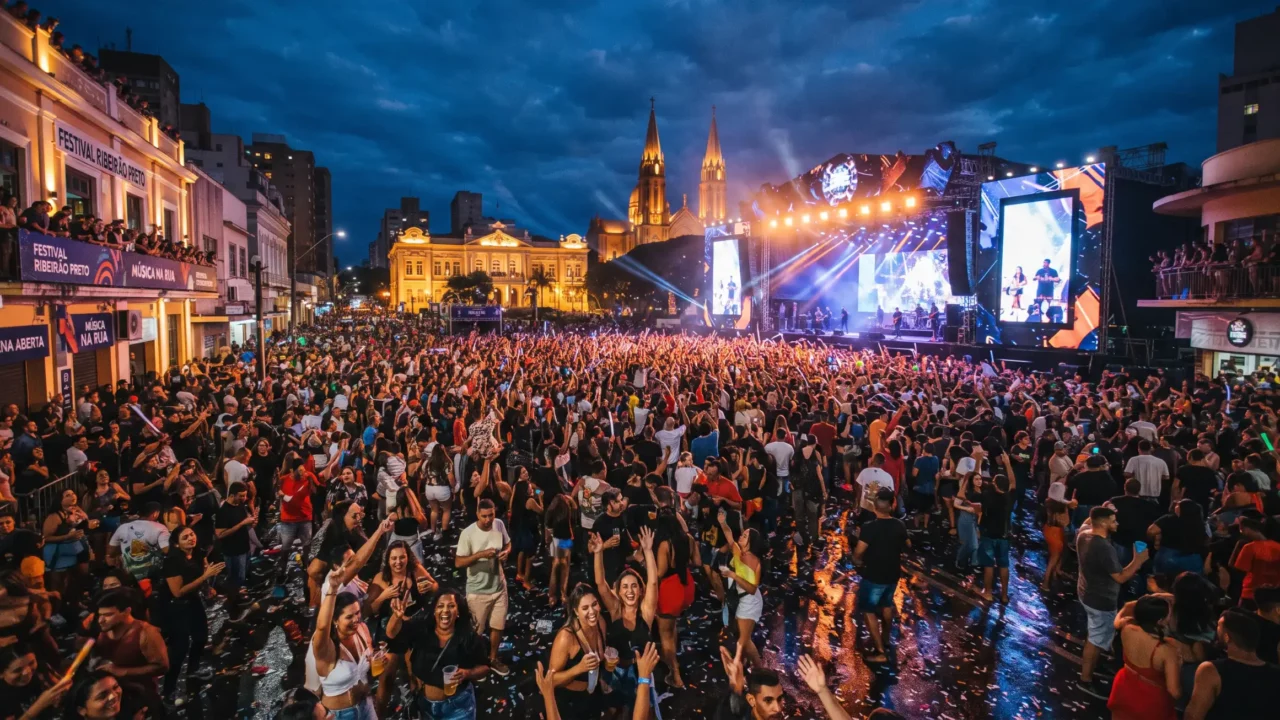Festival de música em Ribeirão Preto: quando a cidade vira palco a céu aberto