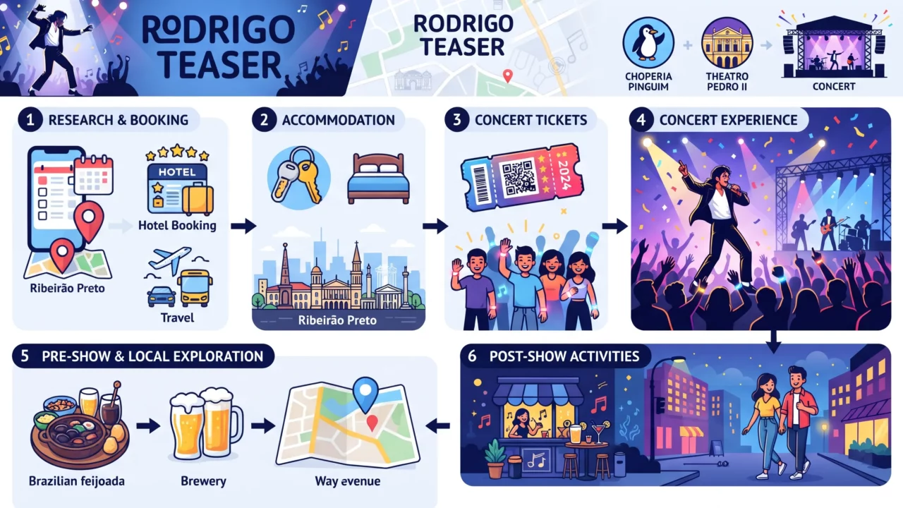 Como planejar um fim de semana para o show Rodrigo Teaser em Ribeirão Preto