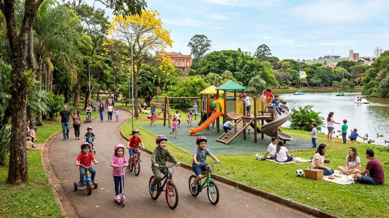 O que fazer com crianças em Ribeirão Preto ao ar livre