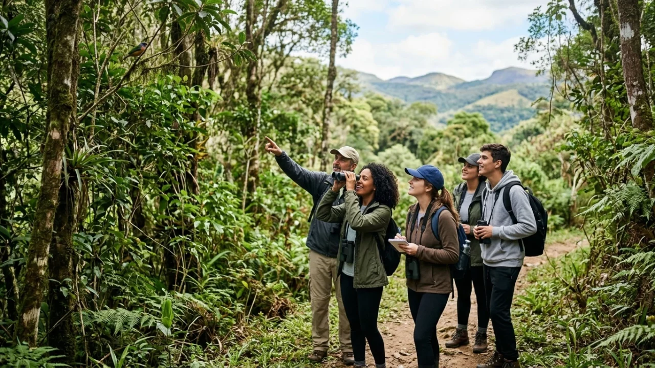 De quem é esse canto? Observação de aves em Poços de Caldas para iniciantes