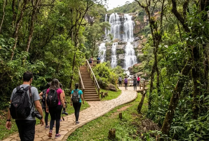 Tudo sobre o Complexo Turístico Véu das Noivas em Poços de Caldas: Natureza e Emoção no Sul de Minas